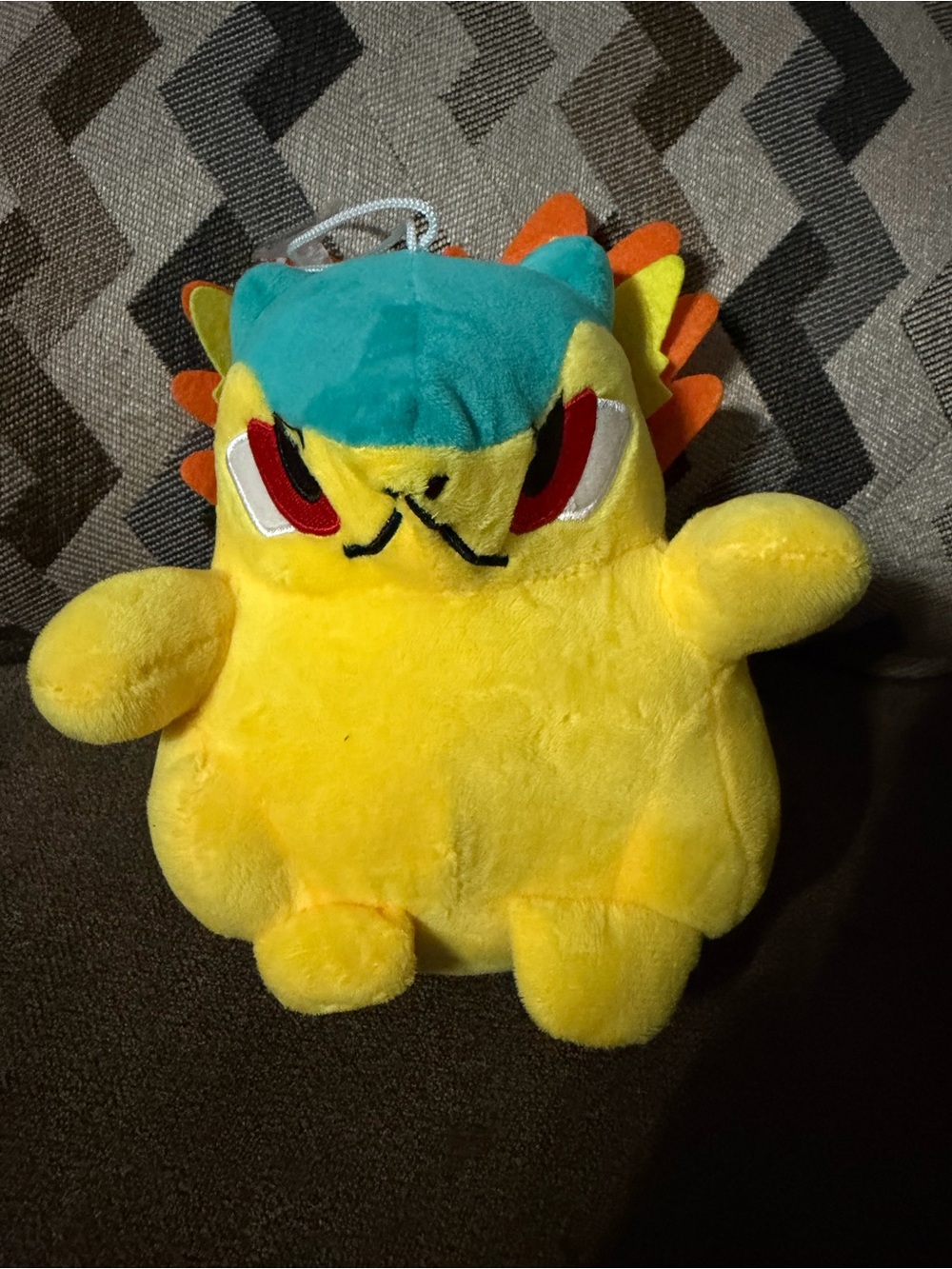 NWOT: Pokemon Typhlosion Yellow & Blue Plush Toy